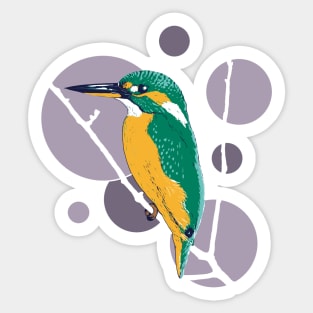 Kingfisher Sticker